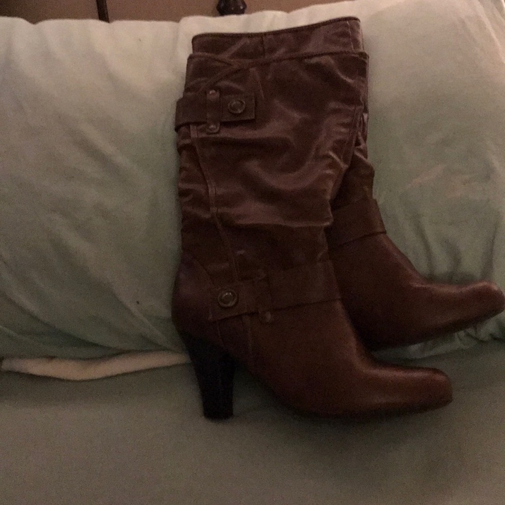 Brown boots